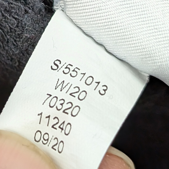 Loft Lou Grey Embroidered Skier Terry Sweatpants Medium Black Cotton Drawstring - Picture 9 of 16